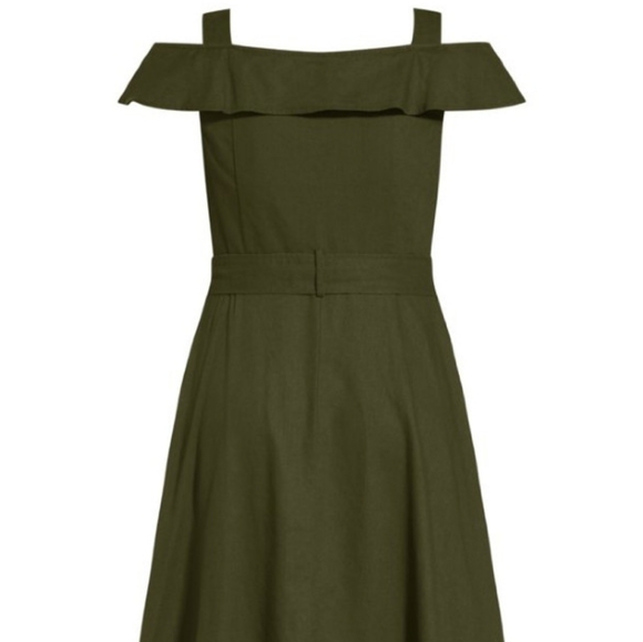 NWT City Chic off the Shoulder Dress - Picture 4 of 10